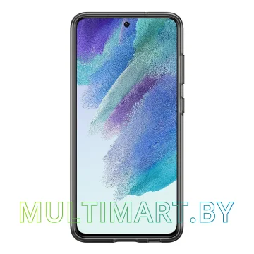 Чехол для телефона Samsung Slim Strap Cover для Galaxy S21 FE (темно-серый) картинка 3